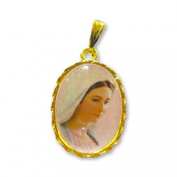 Médaille de la Vierge de Medjugorje  ovale