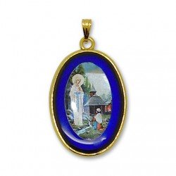 Médaille avec Ange rectangulaire 