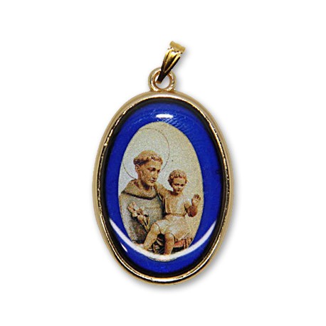 Médaille avec Ange rectangulaire 