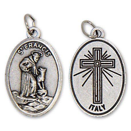 Médaille avec Ange rectangulaire 