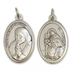 Médaille de Sainte Térésa et Sainte Anne 