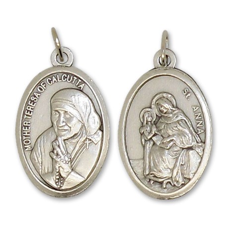 Médaille de Sainte Térésa et Sainte Anne 