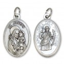 Médaille de Sainte Apolline et Saint Joseph