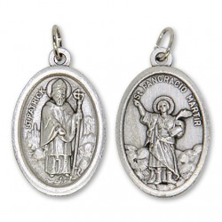 Médaille de Saint Pancréas et Saint Patrick 