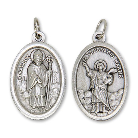 Médaille de Saint Pancréas et Saint Patrick 
