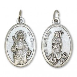 Médaille de Sainte Lucie et Sainte Marthe