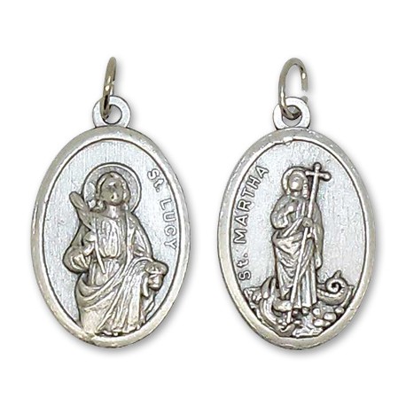 Médaille de Sainte Lucie et Sainte Marthe