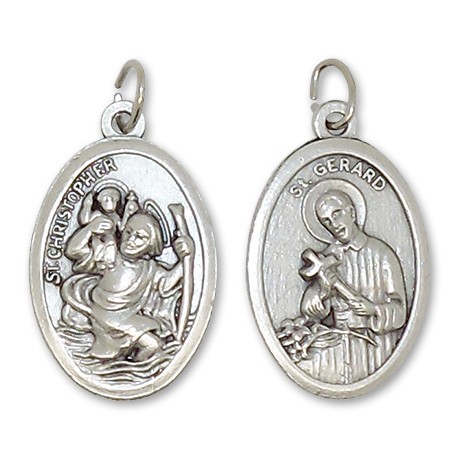 Médaille de Saint Christophe et Saint Gerard