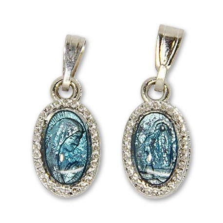 Médaille avec Ange rectangulaire 