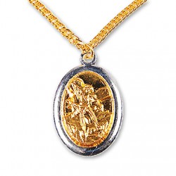Médaille de Saint Michel avec chaînette 