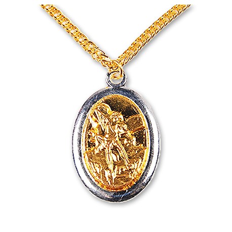 Médaille avec Ange rectangulaire 