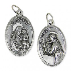 Médaille de Saint Antoine et Saint Joseph