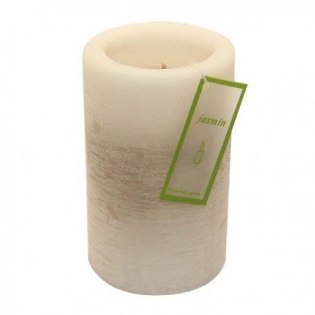 Bougies colorées dans la masse parfumée Jasmin