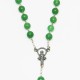 Chapelet en argent et pierre - Aventurine