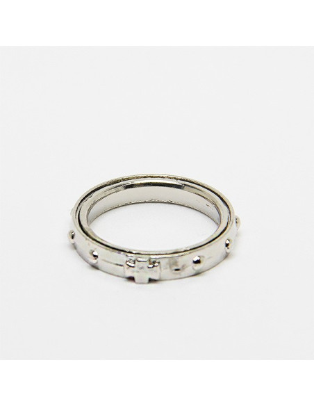 Bague dizaine métal doré