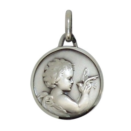 Médaille Petit Ange en argent 925 
