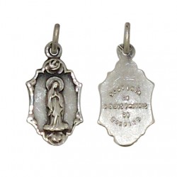 Médaille de la Vierge de Banneux N.D - Argent 925