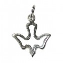 Pendentif Colombe le Saint Esprit 25 mm- Argent 925