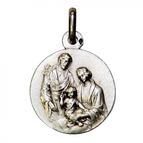 Médaille du Scapulaire 18 mm - Argent 925
