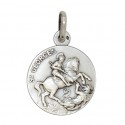 Médaille Saint Georges 18 mm - Argent 925
