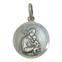 Médaille de Saint Joseph 14 mm - Argent 925