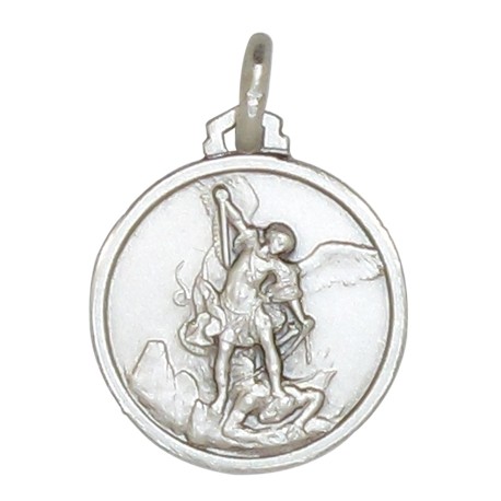 Médaille de Saint Michel 18 mm - Argent 925