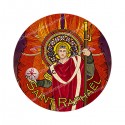 Autocollants ronds - 45mm - "Saint Raphaël" - planche 24 pièces