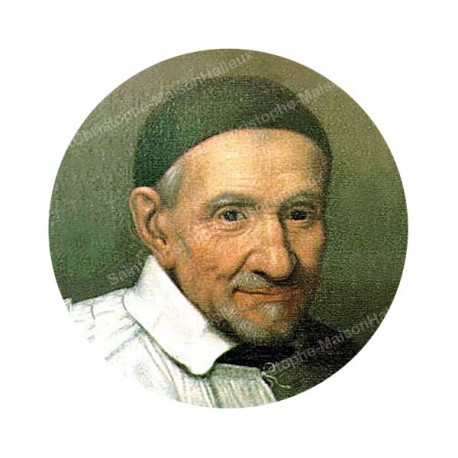 Autocollants ronds - 45 mm - "Croix bleue" - 120 pièces