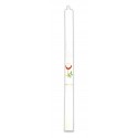 Bianco comunione candela 40 cm