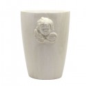English Ceramic Angel Pot - 10 cm