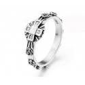 Bague Dizaine avec Roses - Argent 925
