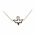 Bracelet with Dove - Gold plated
