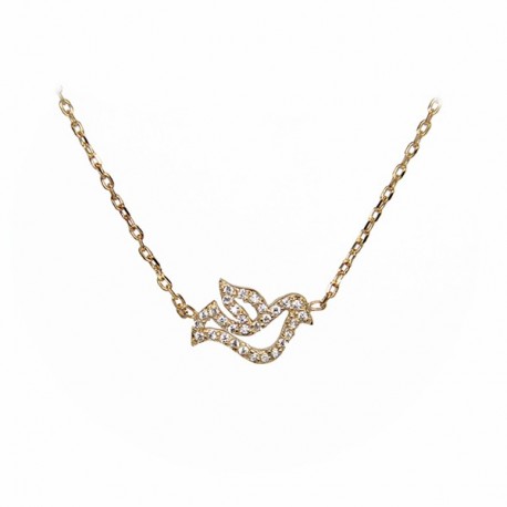 Bracelet Colombe - Plaqué or