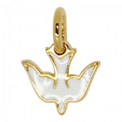 Pendentive Dove - Plated gold