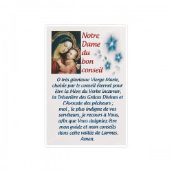 Autocollants Rectangulaires de la Vierge de Banneux 8 pièces