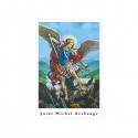 Rectangular Stickers - Archangel Saint Michael  - 8 pieces - french