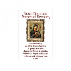 Autocollants Rectangulaires de la Vierge de Banneux 8 pièces