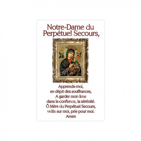Autocollants Rectangulaires de la Vierge de Banneux 8 pièces