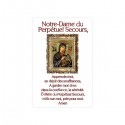 Autocollants Rectangulaires - "Notre-Dame du Perpétuel Secours" - 8 pièces - Français