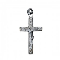 Croix avec Christ Pendentif - Argent 925