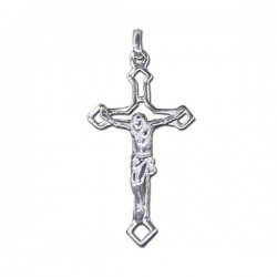Croix Avec Christ Pendentif - Argent 925