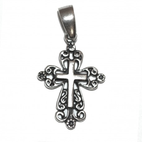 Croix Avec Christ Pendentif - Argent 925