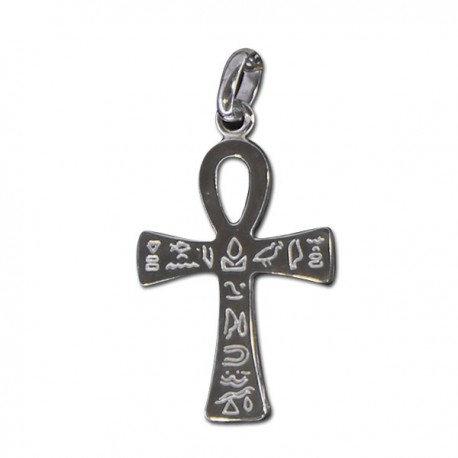 Croix Égyptienne  Pendentif - Argent 925