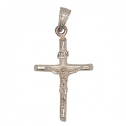 Croix Avec Christ  Pendentif - Argent 925