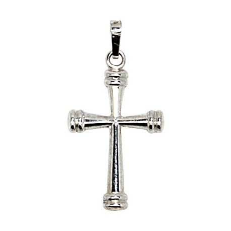 Croix Saint Benoit Pendentif - Argent 925