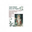 Autocollants Rectangulaires - "Petit Jésus de Prague" - 8 pièces - Français