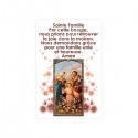 Autocollants Rectangulaires - "Sainte Famille" - 8 pièces - Français
