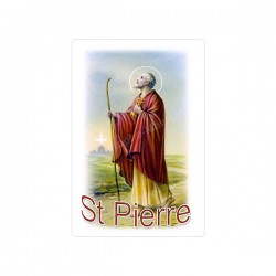 Autocollants Rectangulaires de la Vierge de Banneux 8 pièces