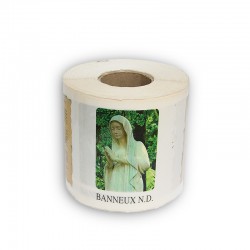 Roll Stickers - Onze Lieve Vrouw van Banneux - 500 stuks - French...