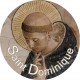 Bougies 3 jours - Blanches - "Saint Dominique" - 20 pièces